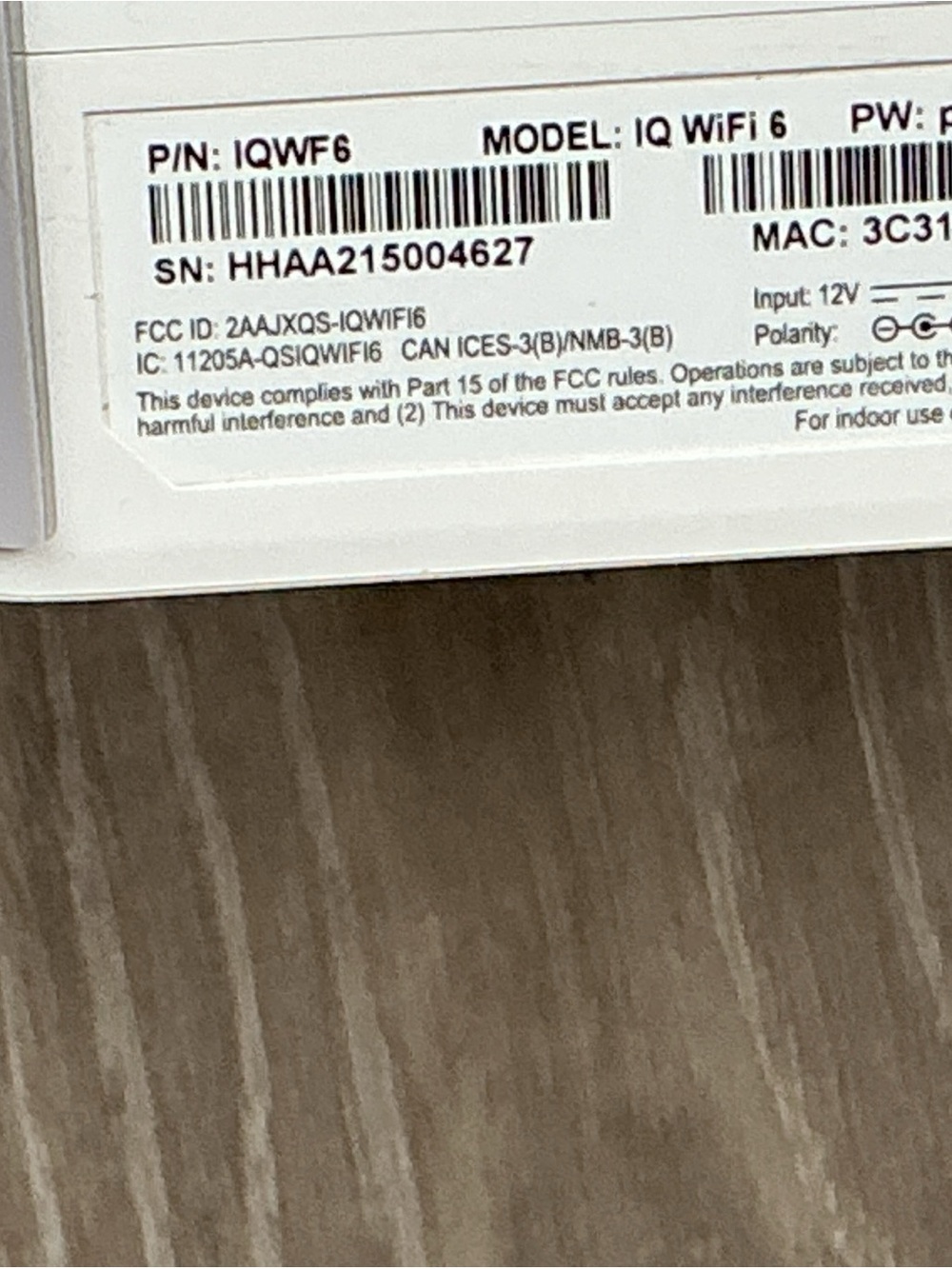 WIFI 6 White Wireless Mesh Router - Dual-Band WiFi 6 - Picture 4 of 4